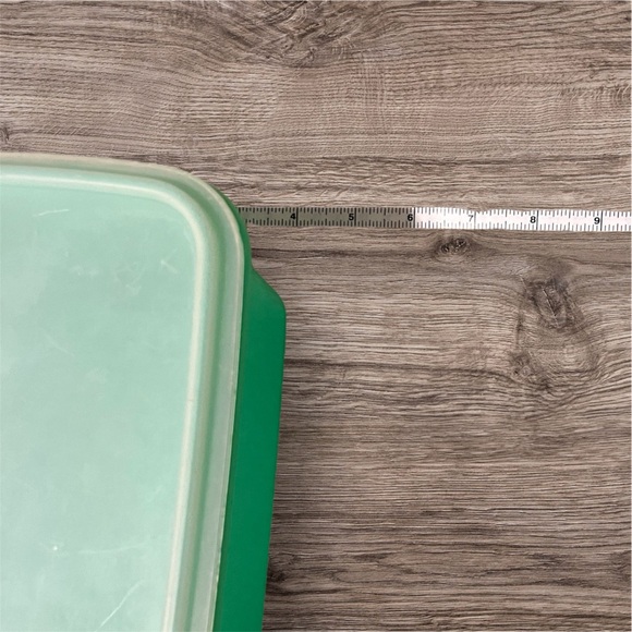 Vintage Tupperware Jadite Green Celery Keeper Container w/Insert 782-3 Lid 782-3 - Picture 7 of 9